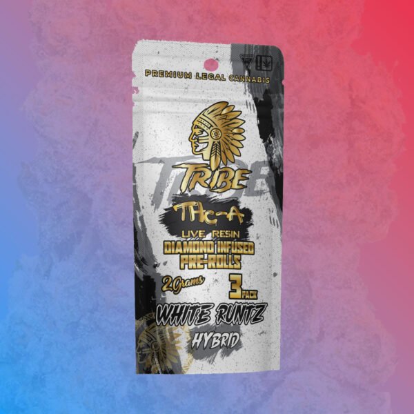 White Runtz (Hybrid) - Live Resin Diamond Infused Pre-Rolls